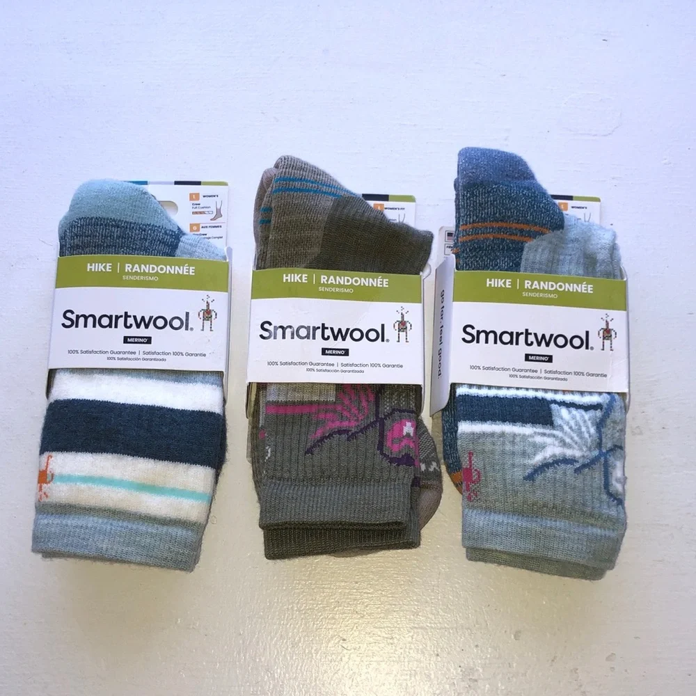 Smartwool Unisex Hiking Socks (3 Pairs/size L)